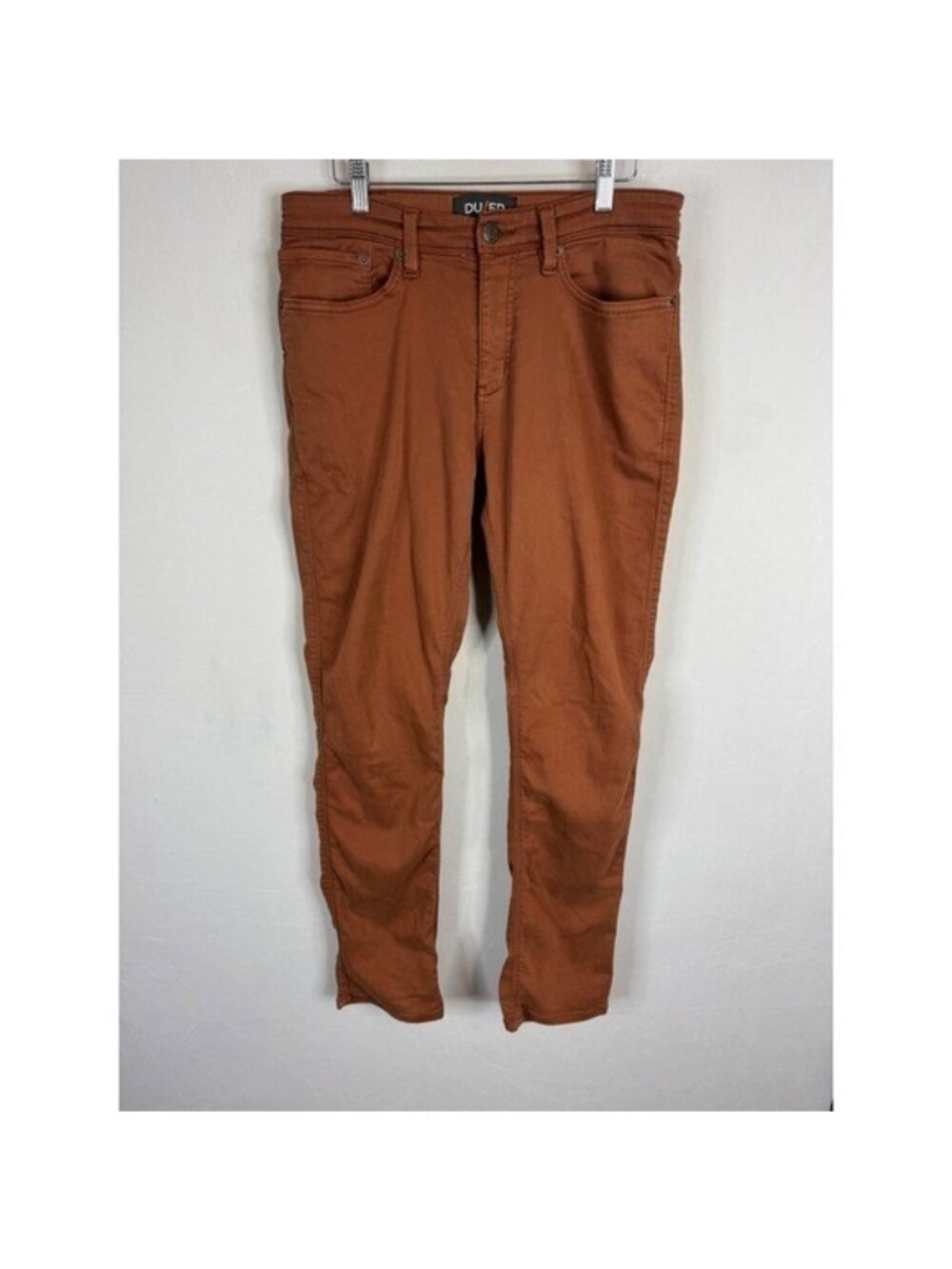 DU/ER N2X Relaxed Taper No Sweat Pant Rust Brown Mens 31x32 Comfort Stretch